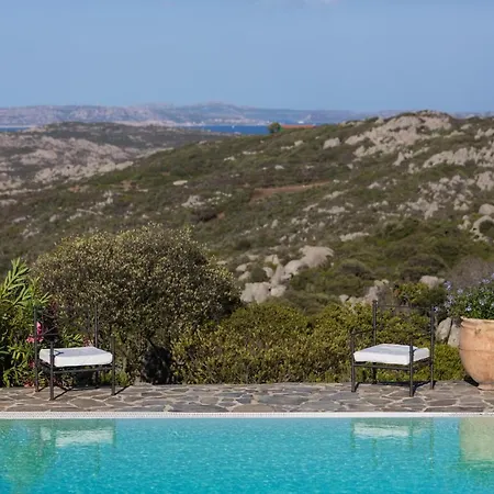 Francesca Pool View Over La Maddalena Archipelago